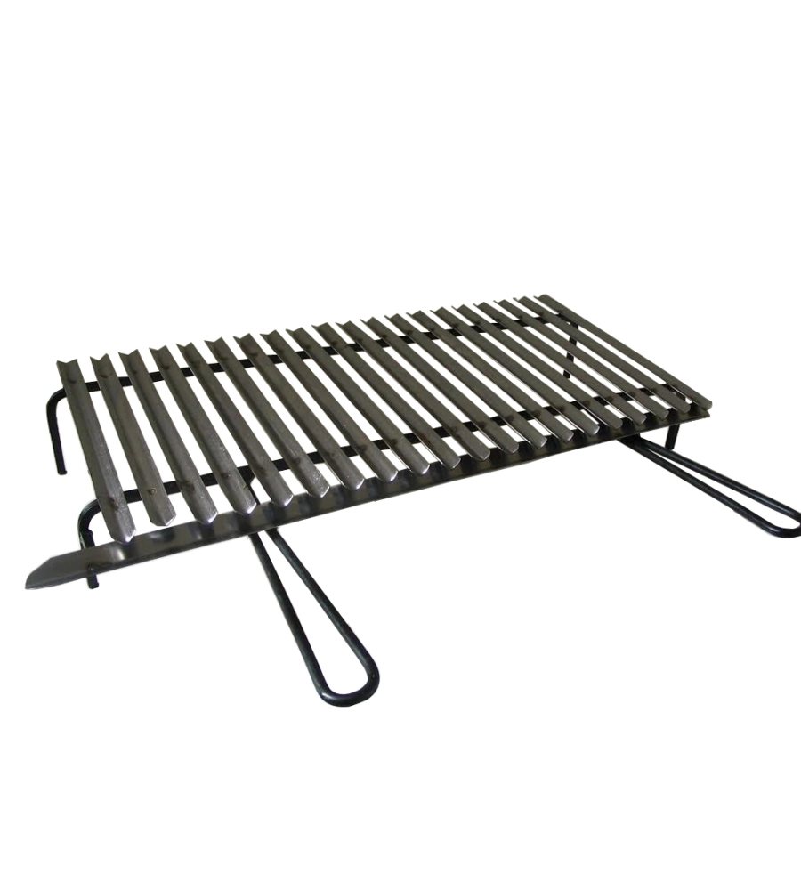 Griglia per barbecue in acciaio, 80x35 cm - arnold